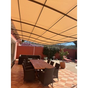 Bâche Sur Mesure Soltis W96 pour Pergola Métal