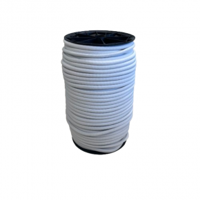 Sandow Elastique Blanc 9 mm Au Mètre - Accessoires pour Bâches