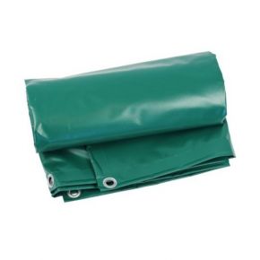 Bâche Toiture 20x12 m Vert 900 g/m² pour Charpentier et Couvreur - Bâche Toiture pour Charpentier et Couvreur