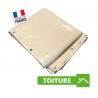 Bâche Toiture 6x4 m Ivoire 640 g/m² pour Charpentier et Couvreur - Bâche Toiture pour Charpentier et Couvreur