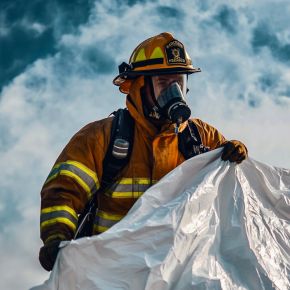 Bâche Pompiers 12x8 m 250 g/m² - Bâche Pompiers