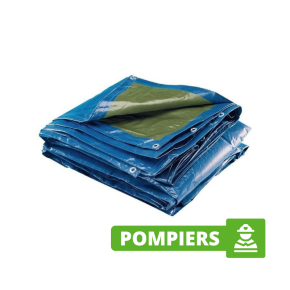 Bâche Pompiers 3x5 m 250 g/m² - Bâche Pompiers