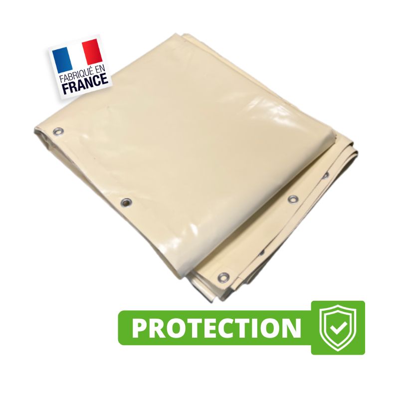 Bâche de Protection 9x6 m Ioire 640 g/m² - Bâche de Protection