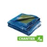 Bâche Chantier et Travaux 10x6 m 250 g/m² - Bâche Chantier et Travaux