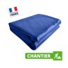 Bâche Chantier et Travaux 20x15 m Bleu 680 g/m² - Bâche Chantier et Travaux