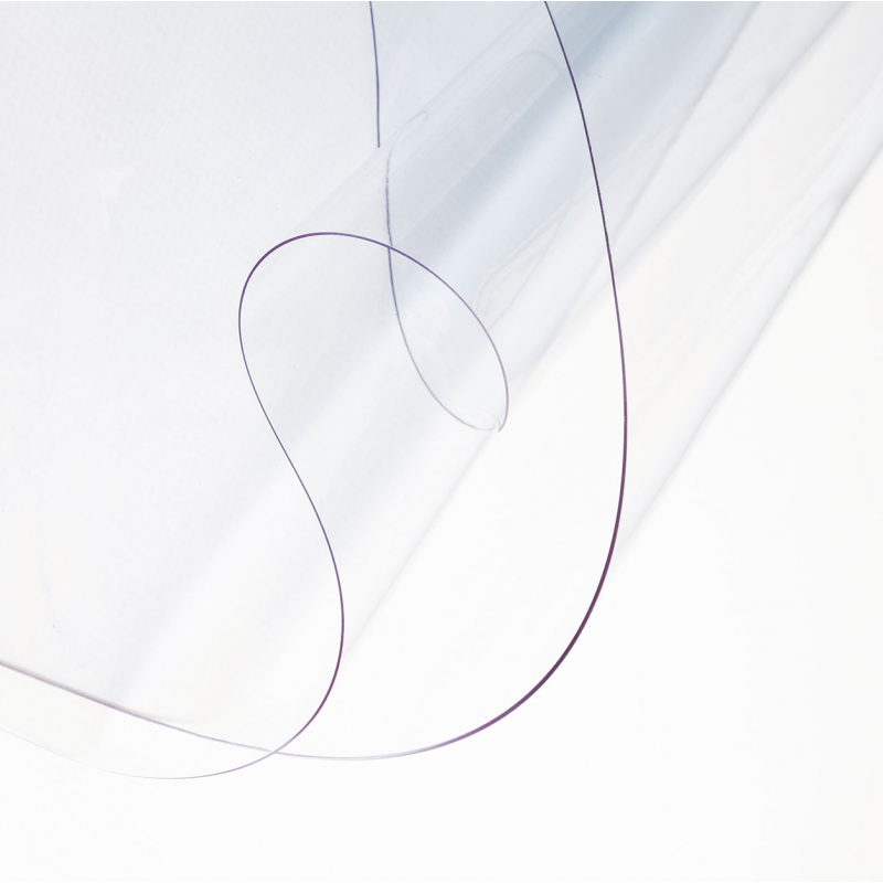 Plastique souple transparent PVC STANDARD, AU MÈTRE