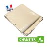 Bâche Chantier et Travaux 5x3 m Ivoire 640 g/m² - Bâche Chantier et Travaux