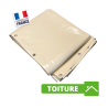 Bâche Toiture 10x6 m Ivoire 640 g/m² pour Charpentier et Couvreur - Bâche Toiture pour Charpentier et Couvreur
