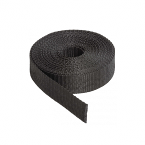 Sangle 3.5 tonnes 45 mm noir au mètre - Accessoires pour Bâches