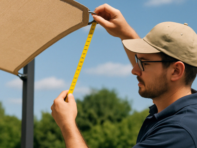 Comment Prendre les Mesures d'une Voile d'ombrage Sur Mesure ?